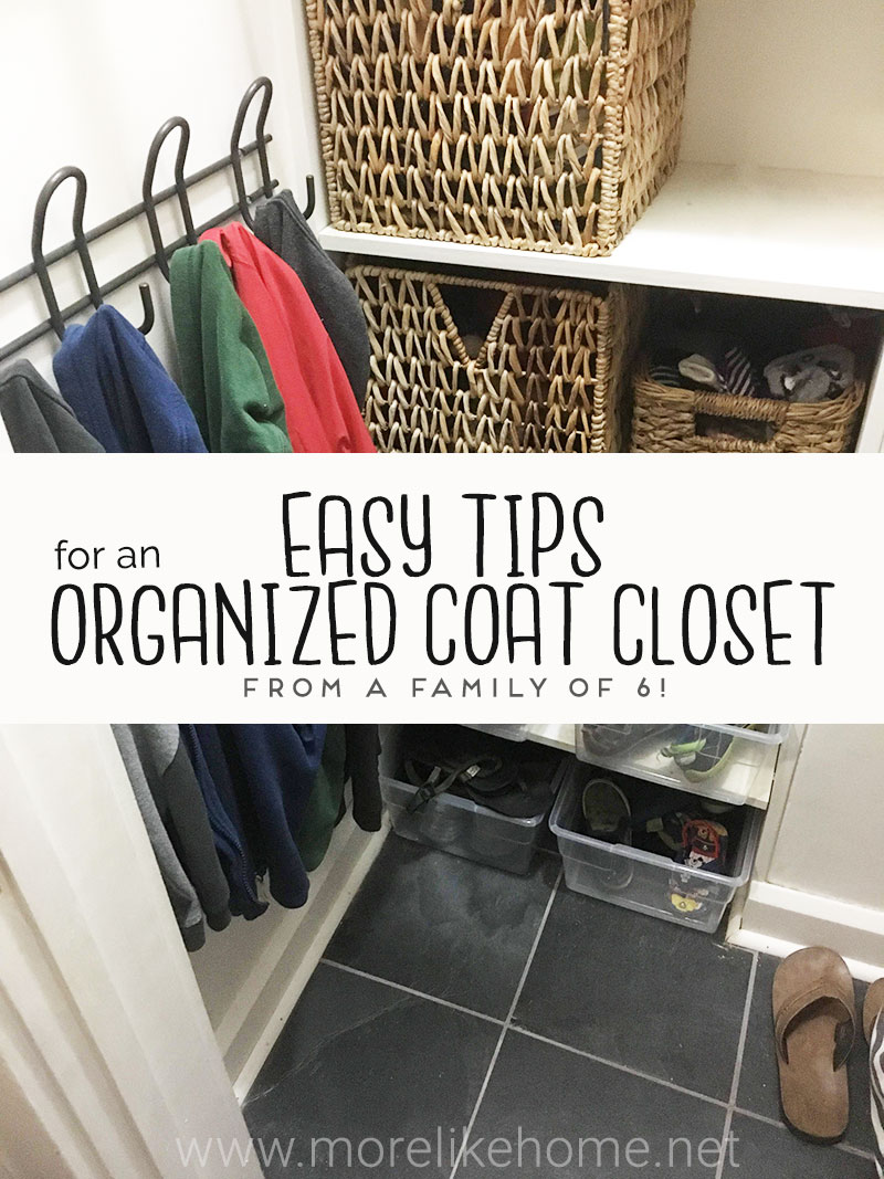 How to Organize a Coat Closet
