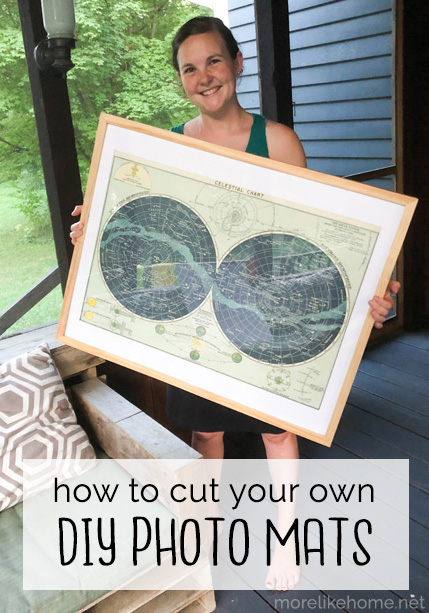 More Like Home: How to Cut Your Own Photo Mats