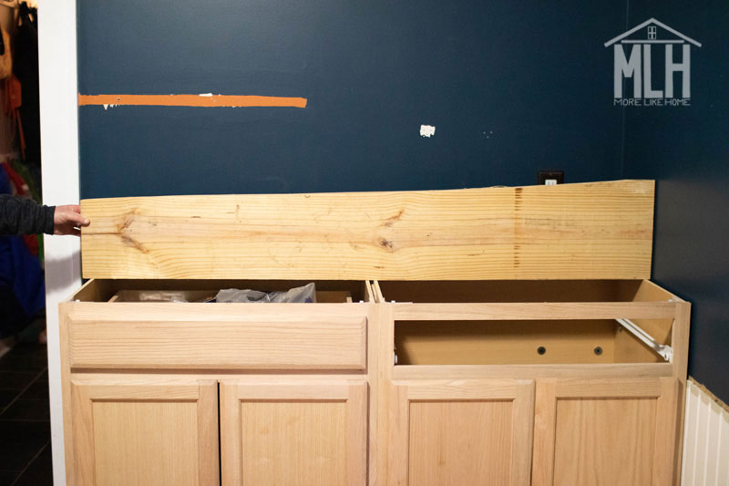 More Like Home: How to Turn Stock Cabinets into DIY Built-In's