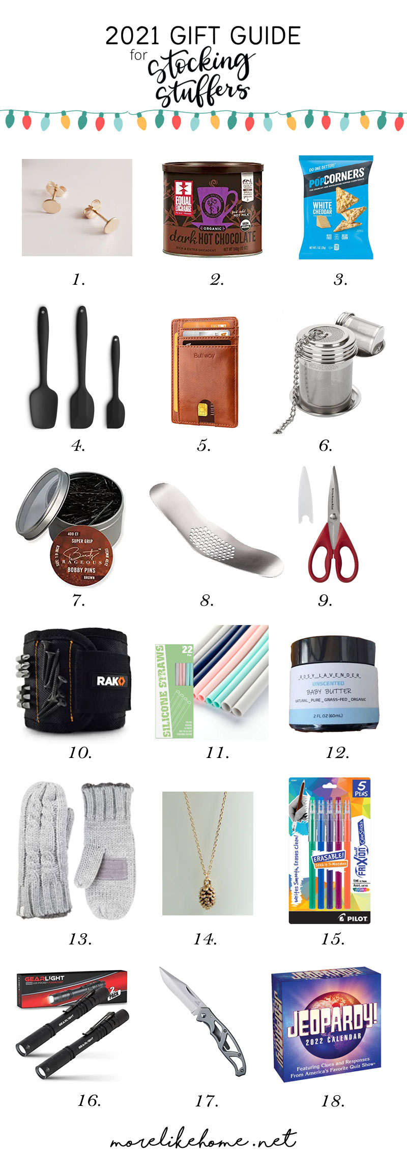 More Like Home: 2021 Gift Guide - Stocking Stuffers