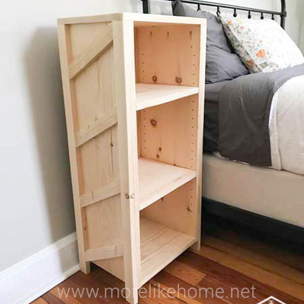free building plans diy book shelf bookcase easy simple cute trim small
