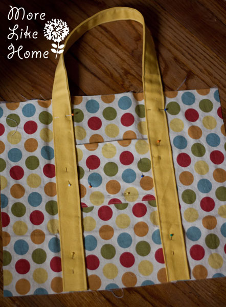 Lined Paper Tote Bag – Crafty Midwestern Mommy