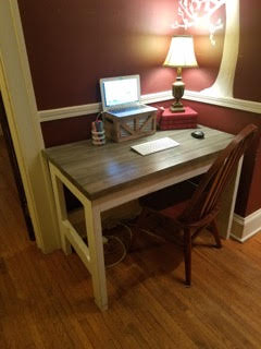More Like Home: Day 2 - Build a Casual Desk with 2x4s